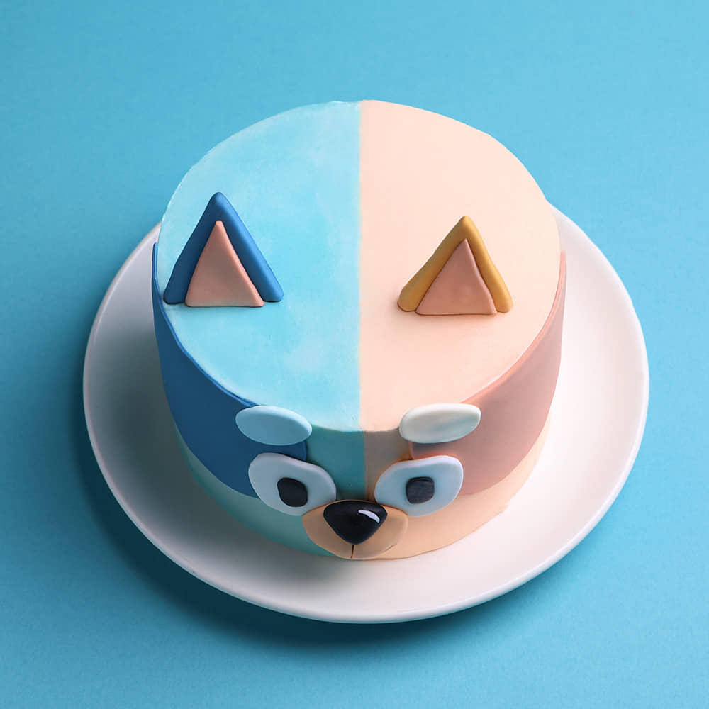Cute Puppy Face Cake