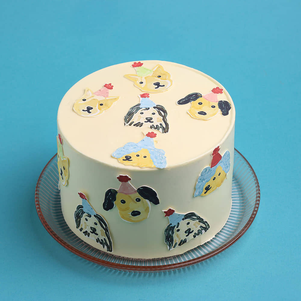 Furry Friends Pawty Cake