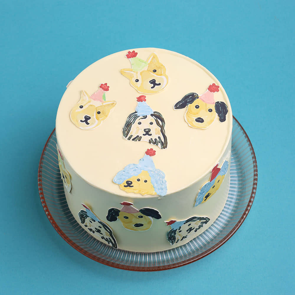 Furry Friends Pawty Cake