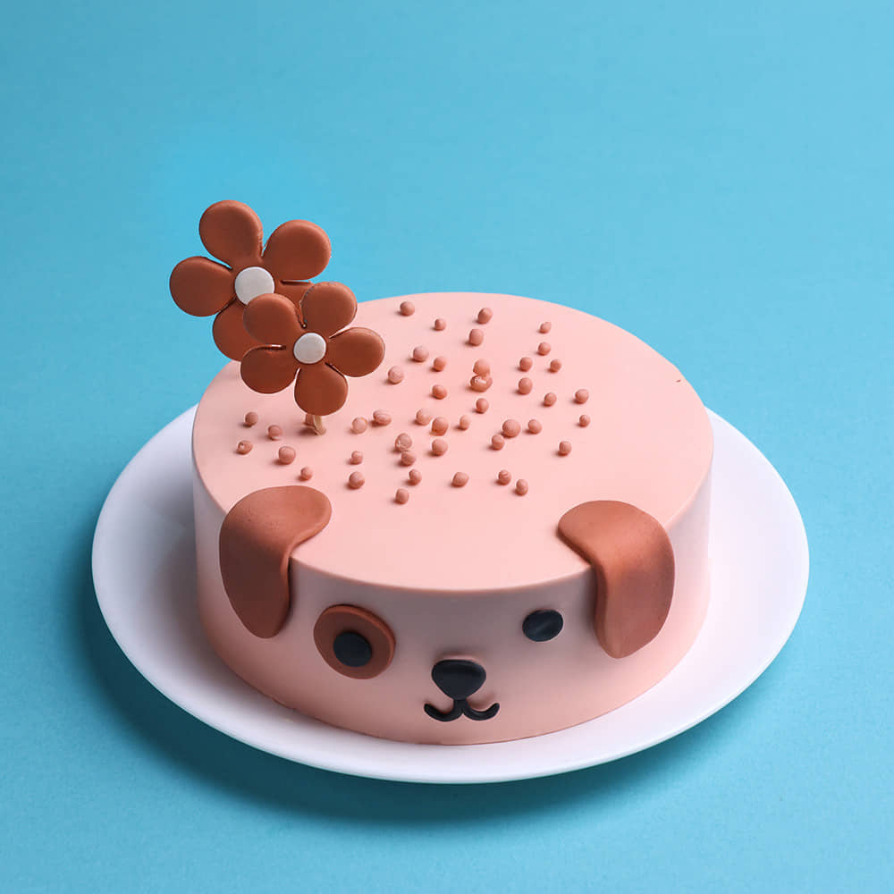 Happy Pup Cake