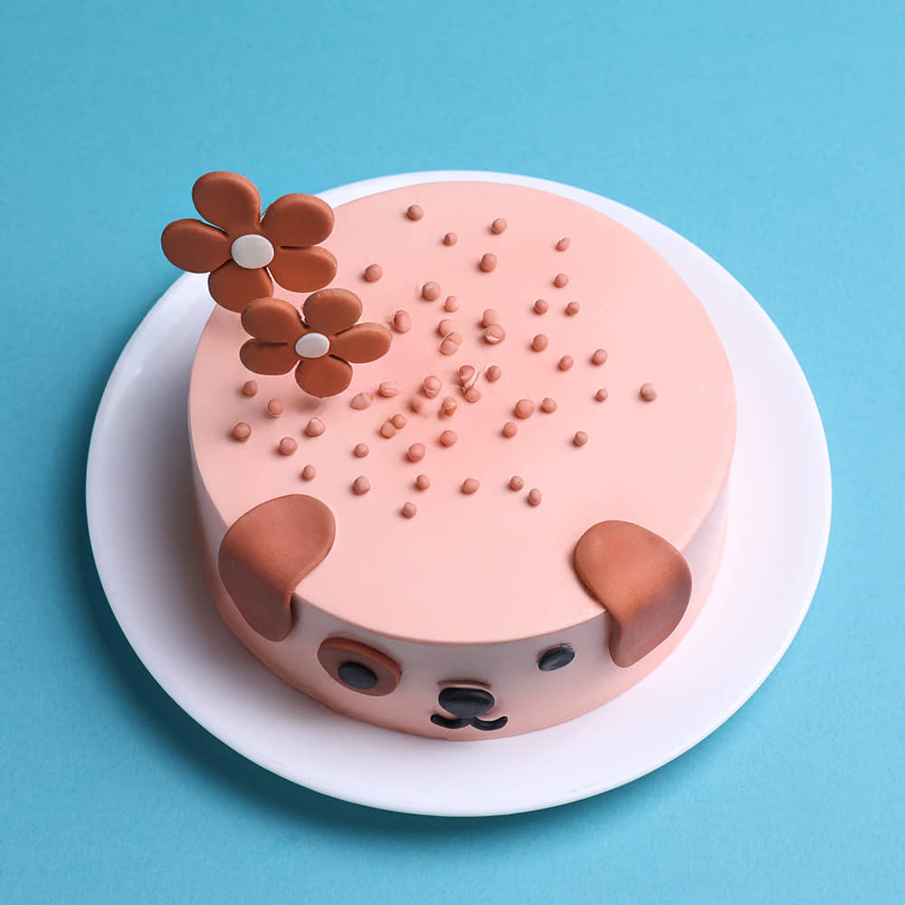 Happy Pup Cake