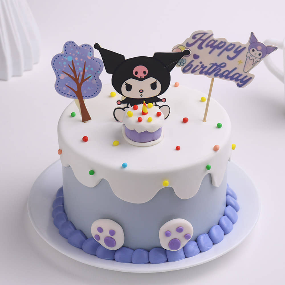 Kuromi Birthday Cake