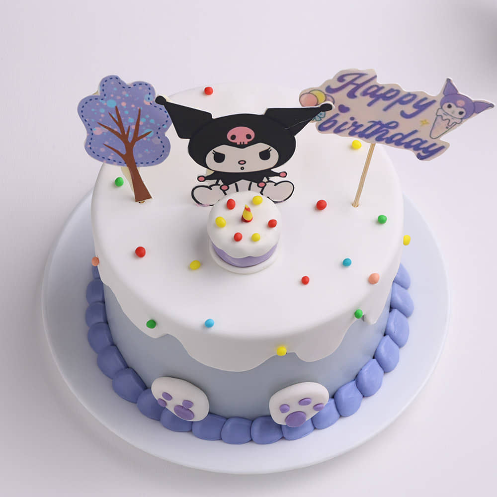 Kuromi Birthday Cake