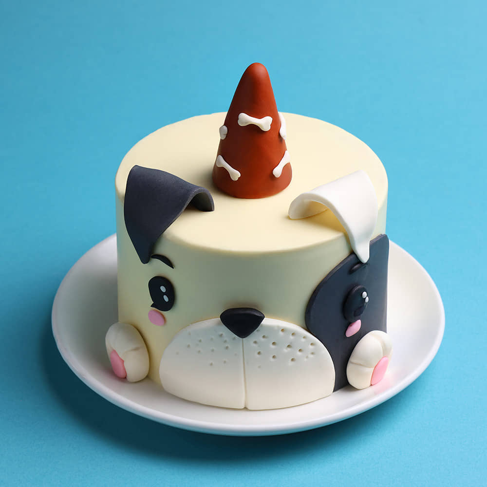 Playful Pup Cake