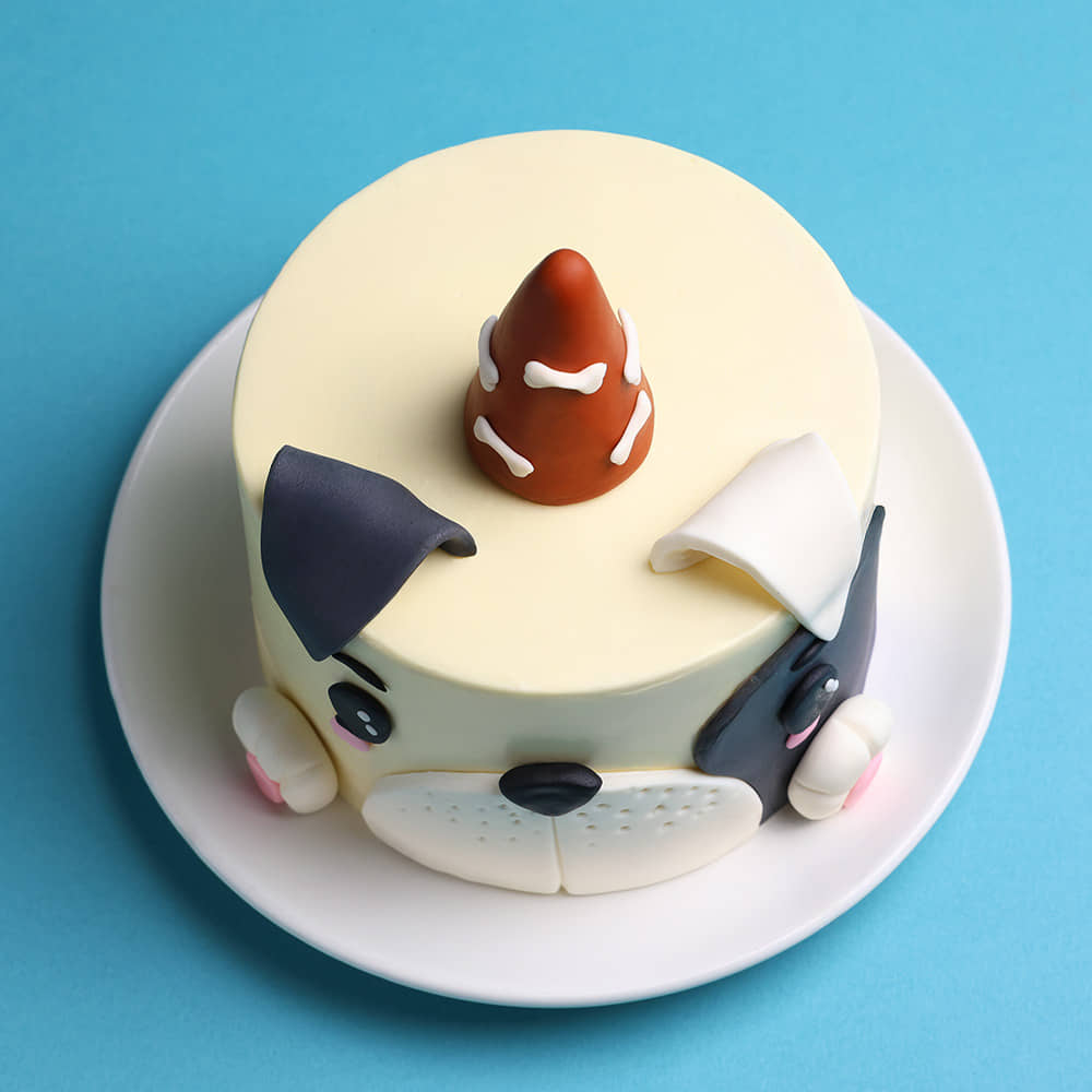 Playful Pup Cake