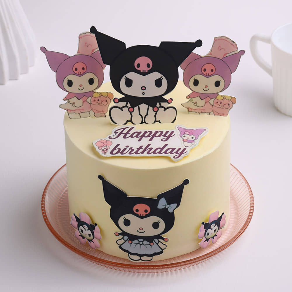 Onegai Kuromi Birthday Cake
