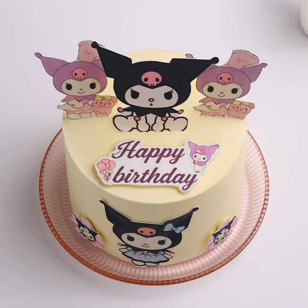 Onegai Kuromi Birthday Cake