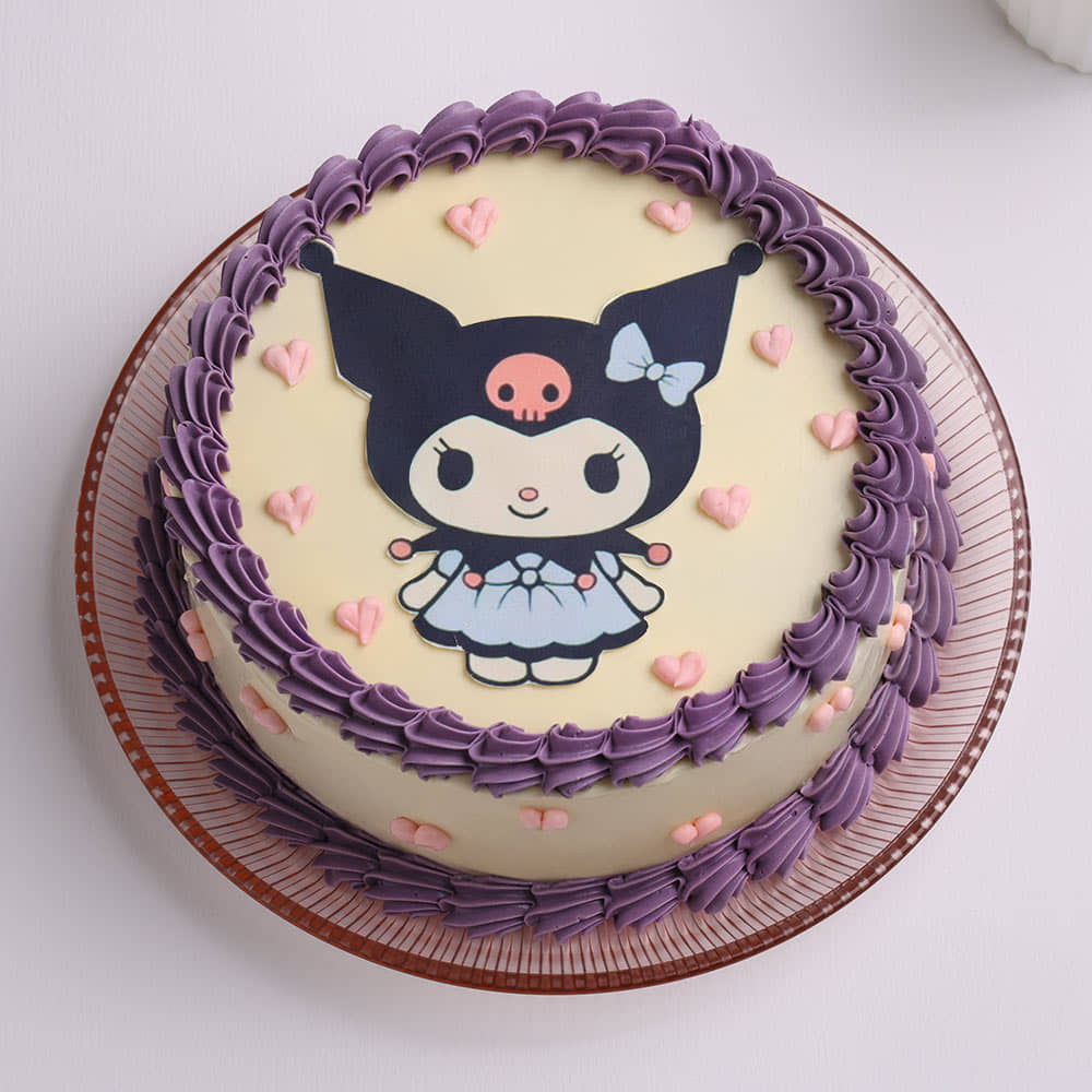 Skull Kuromi Vintage Cake