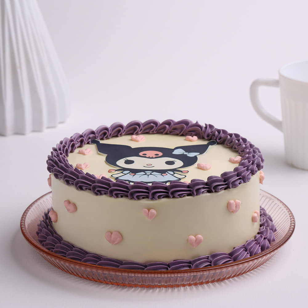 Skull Kuromi Vintage Cake