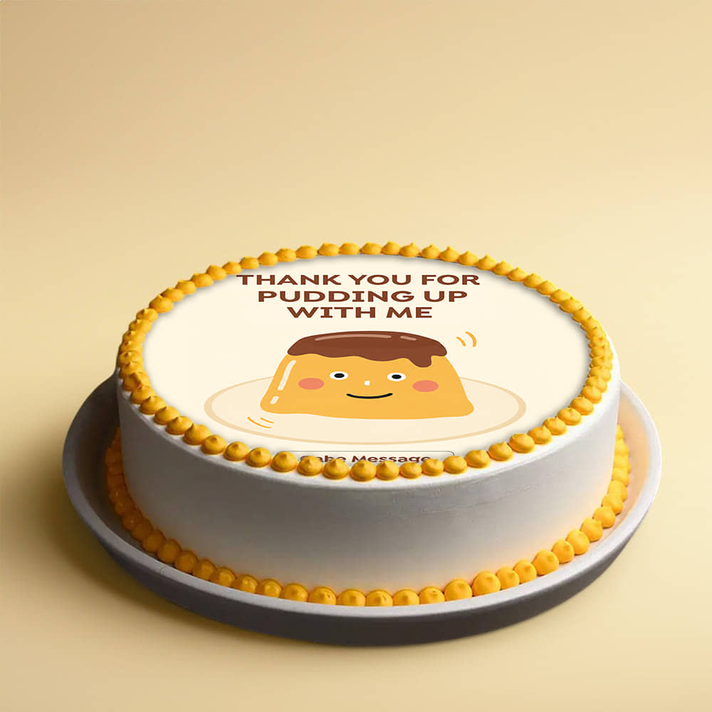 Punny Thank You Cake