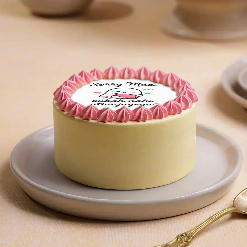 Quirky Apology Bento Cake For Mom