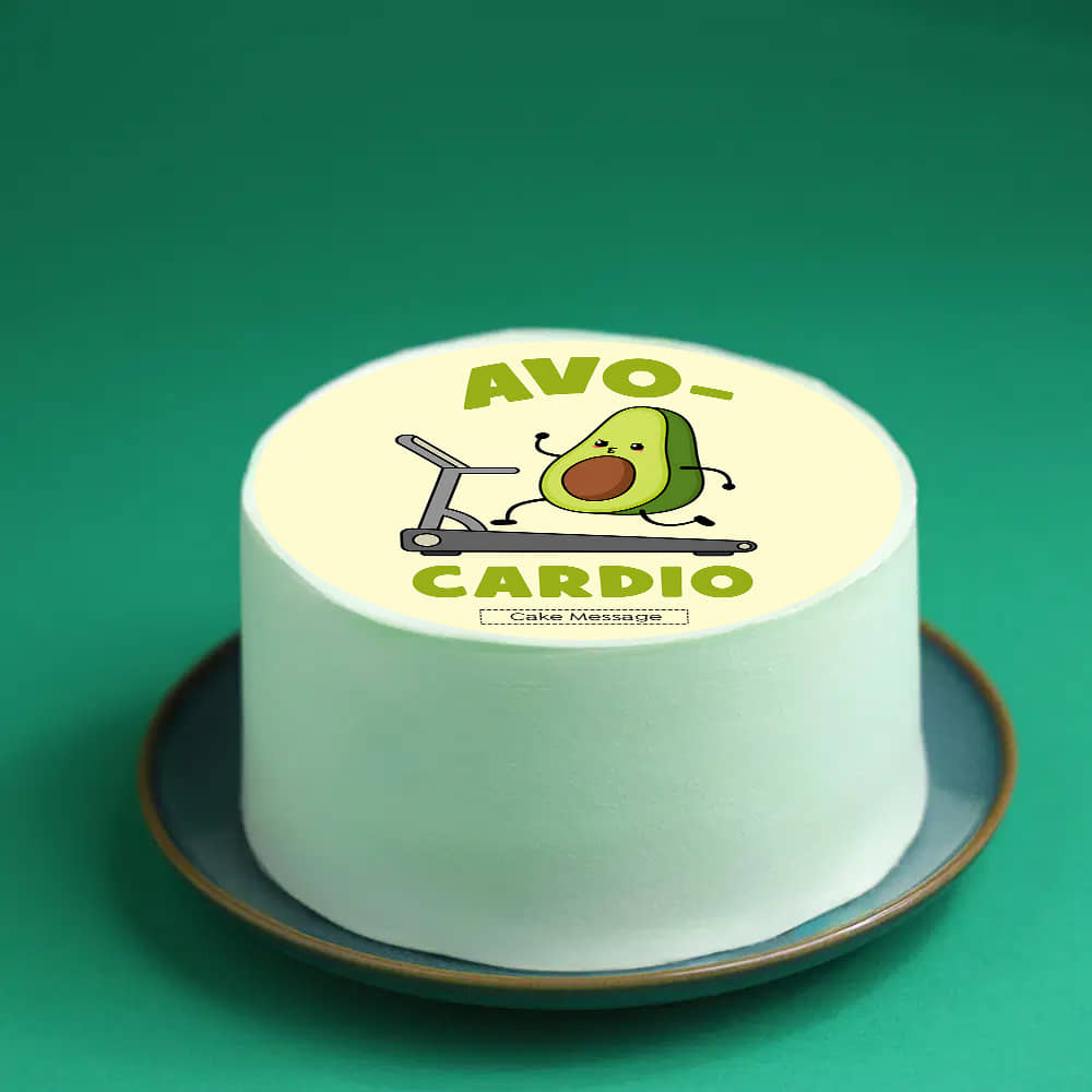 Quirky Avo Cardio Bento Cake