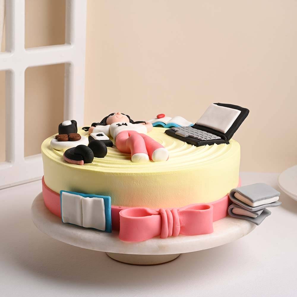 Quirky Daughters Day Cake