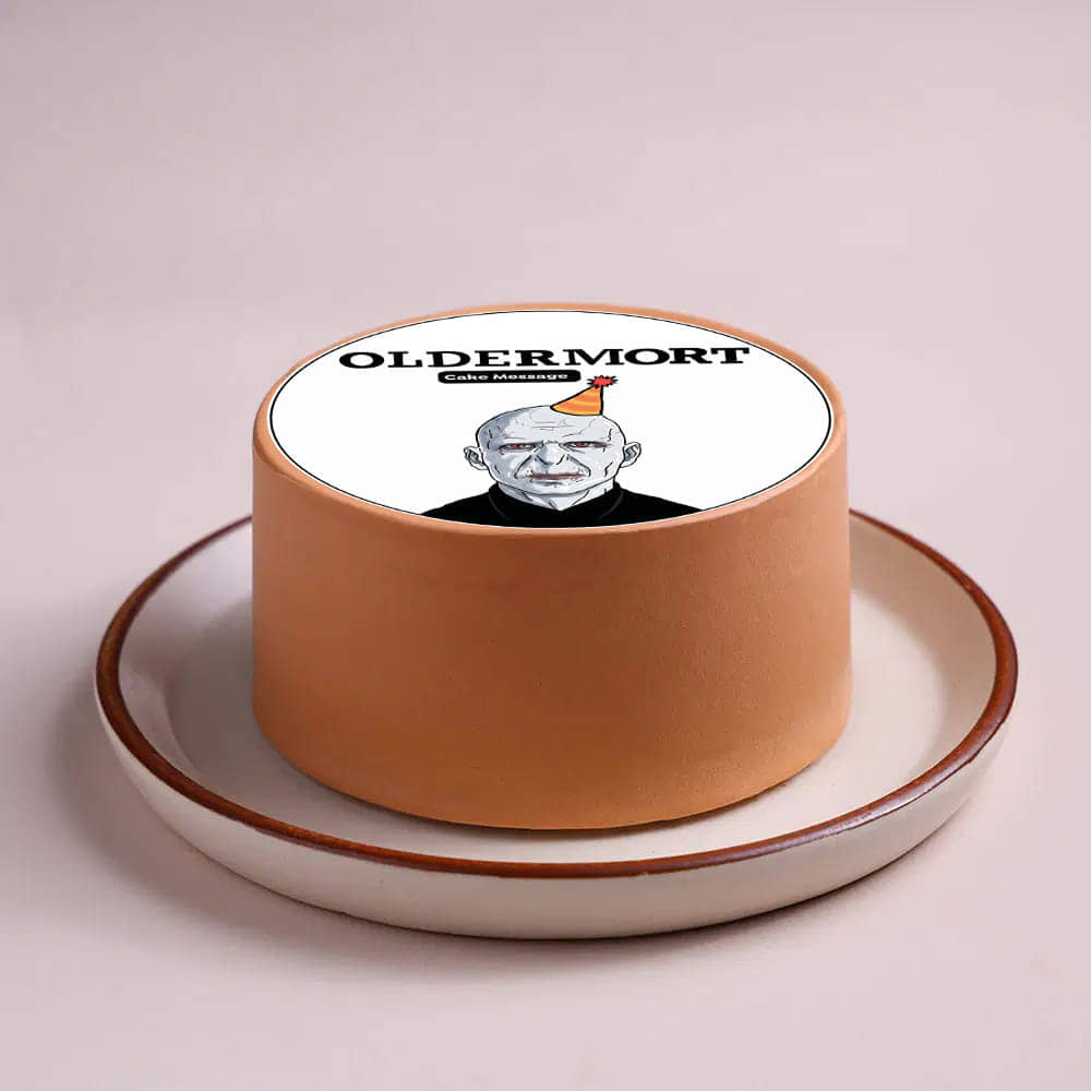 Quirky Oldermort Bento Cake