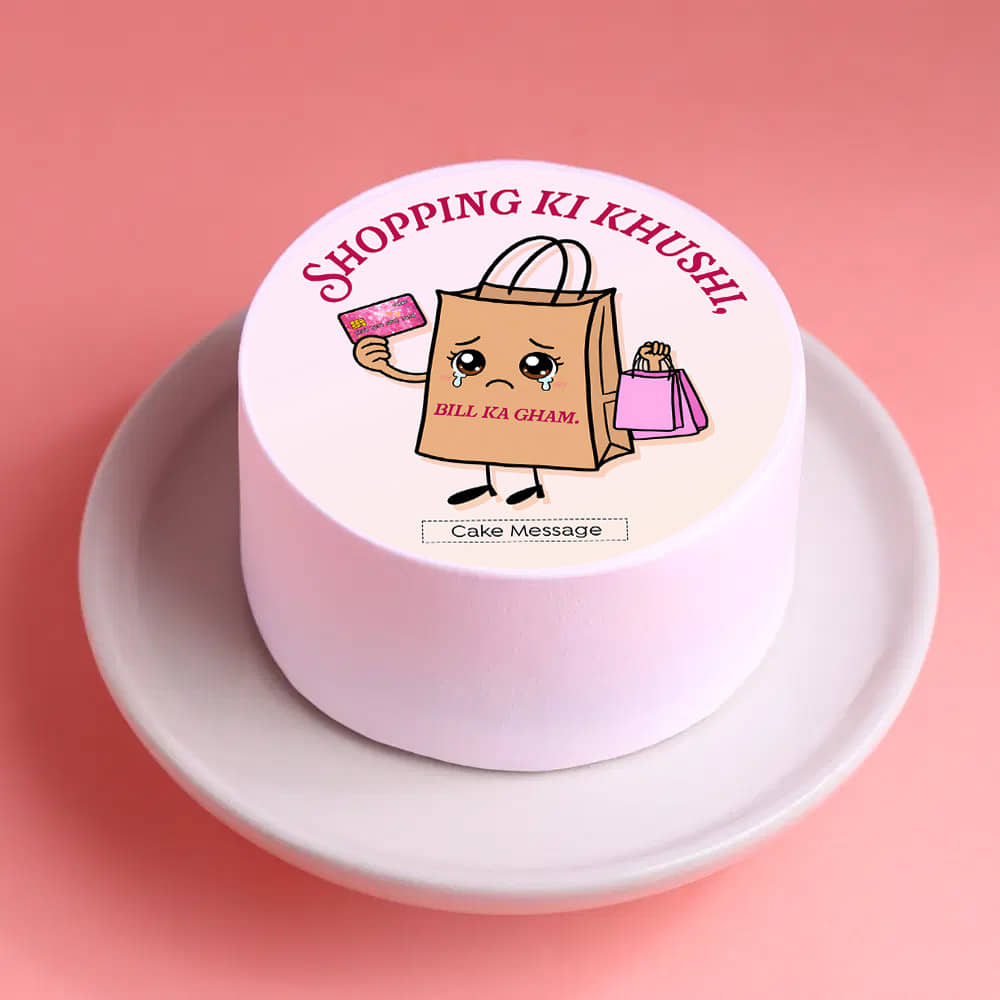 Quirky Shopping Bento Cake