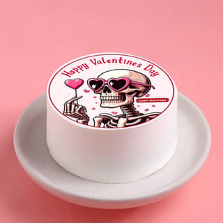 Quirky Skeleton Love Cake Quirky Skeleton Love Cake