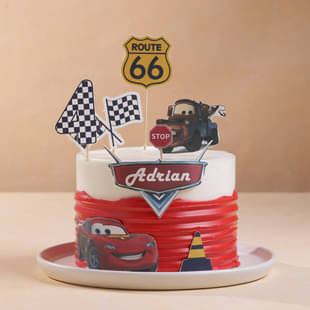 Racing Fun Car Cake