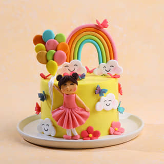 Rainbow Dreams Balloon Cake Rainbow Dreams Balloon Cake
