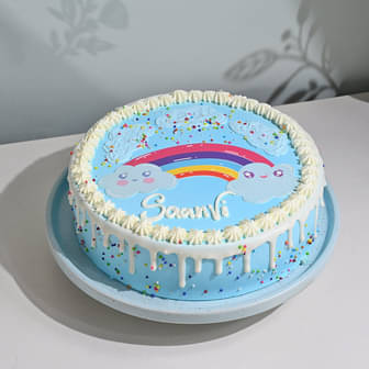 Rainbow Joy Cake
