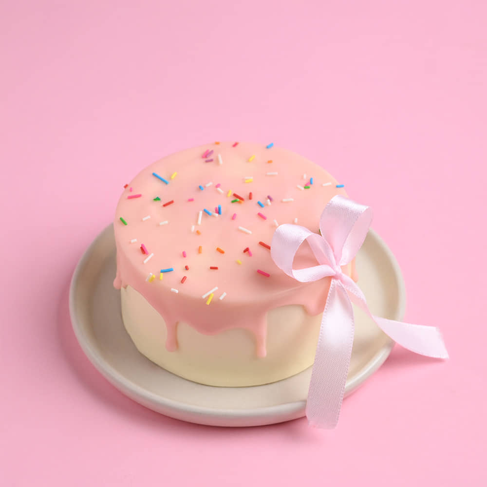 Rainbow Sprinkles Ribbon Cake Rainbow Sprinkles Ribbon Cake