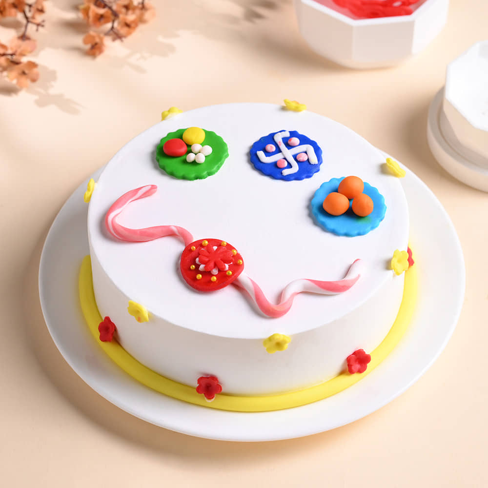 Rakhi Sweet Moments Cake Rakhi Sweet Moments Cake