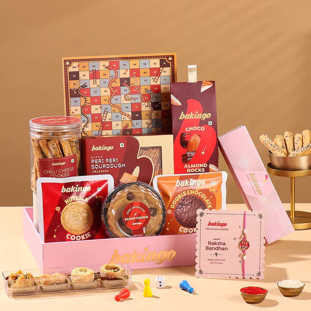 Rakhi Snacks N Play Hamper