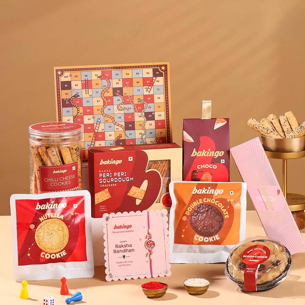 Rakhi Snacks N Play Hamper