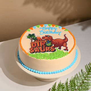 Dino Theme Birthday Cake Dino Theme Birthday Cake