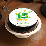 Red Fort Independence Day Cake