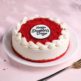 Red Velvet Daughters Day Cake Red Velvet Daughters Day Cake
