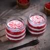 2 Red Velvet Jar Cakes