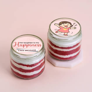 Red Velvet Jars For Her
