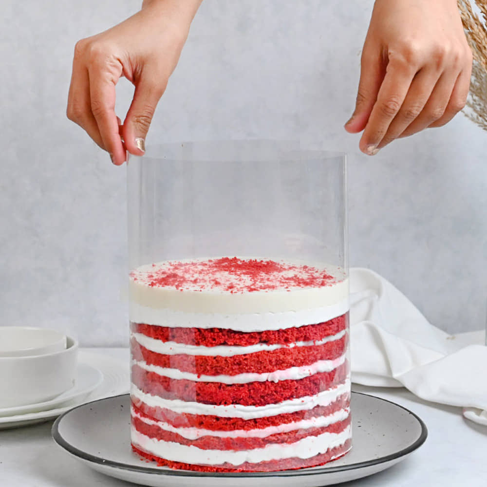 Red Velvet Pull Me Up Cake Red Velvet Pull Me Up Cake