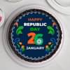 Republic Day Poster Cake