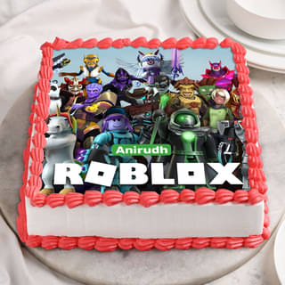 Roblox Heroes Cake Roblox Heroes Cake