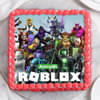 Top View of Roblox Heroes Cake