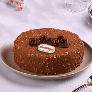 Rocher Brulee Cake Rocher Brulee Cake