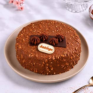 Rocher Brulee Cake