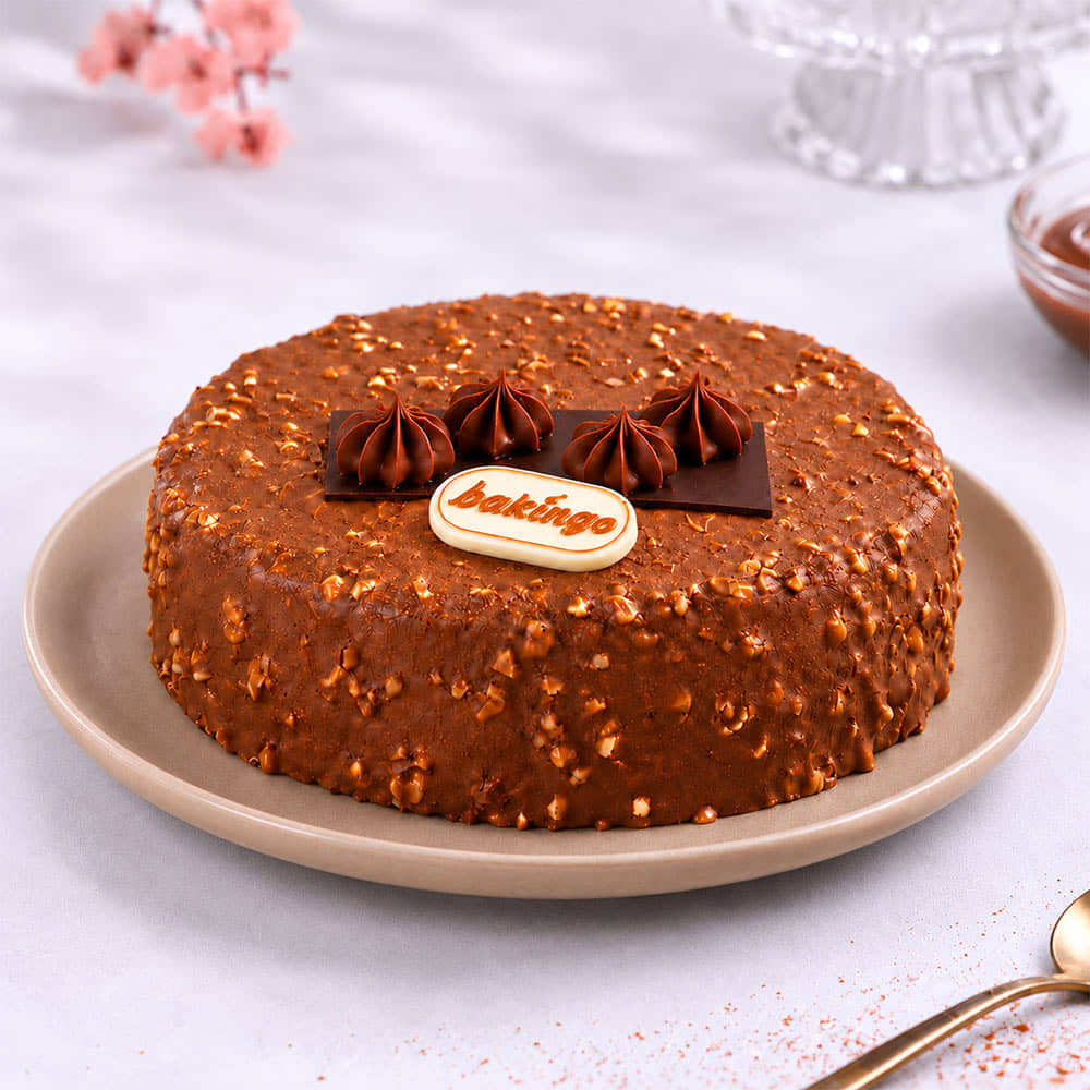 Rocher Brulee Cake