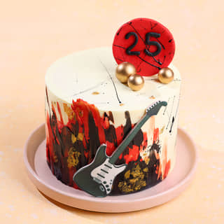 Rock On Guitar Cake Rock On Guitar Cake