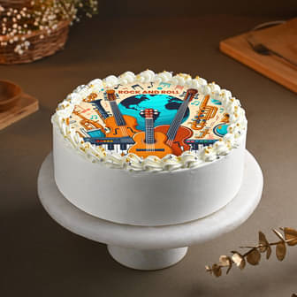 Rockin Delight Musical Cake