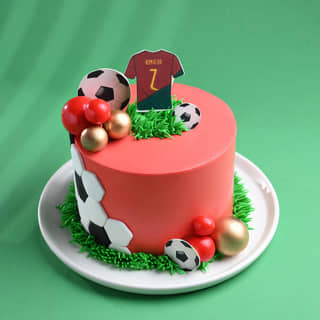 Ronaldo Jersey Football Theme Cake Ronaldo Jersey Football Theme Cake