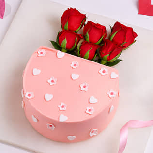 Rose Bouquet Love Cake Rose Bouquet Love Cake