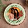 Rose Day Delight Photo Cake