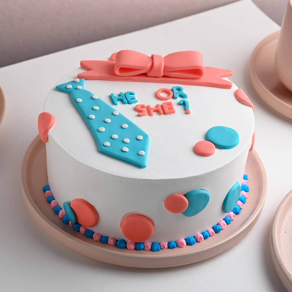 Order Baby Arrival Theme Cake Online Price Rs2645  FlowerAura