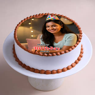 Birthday Moments Photo Cake