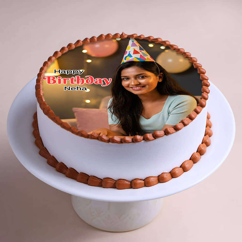 Birthday Moments Photo Cake