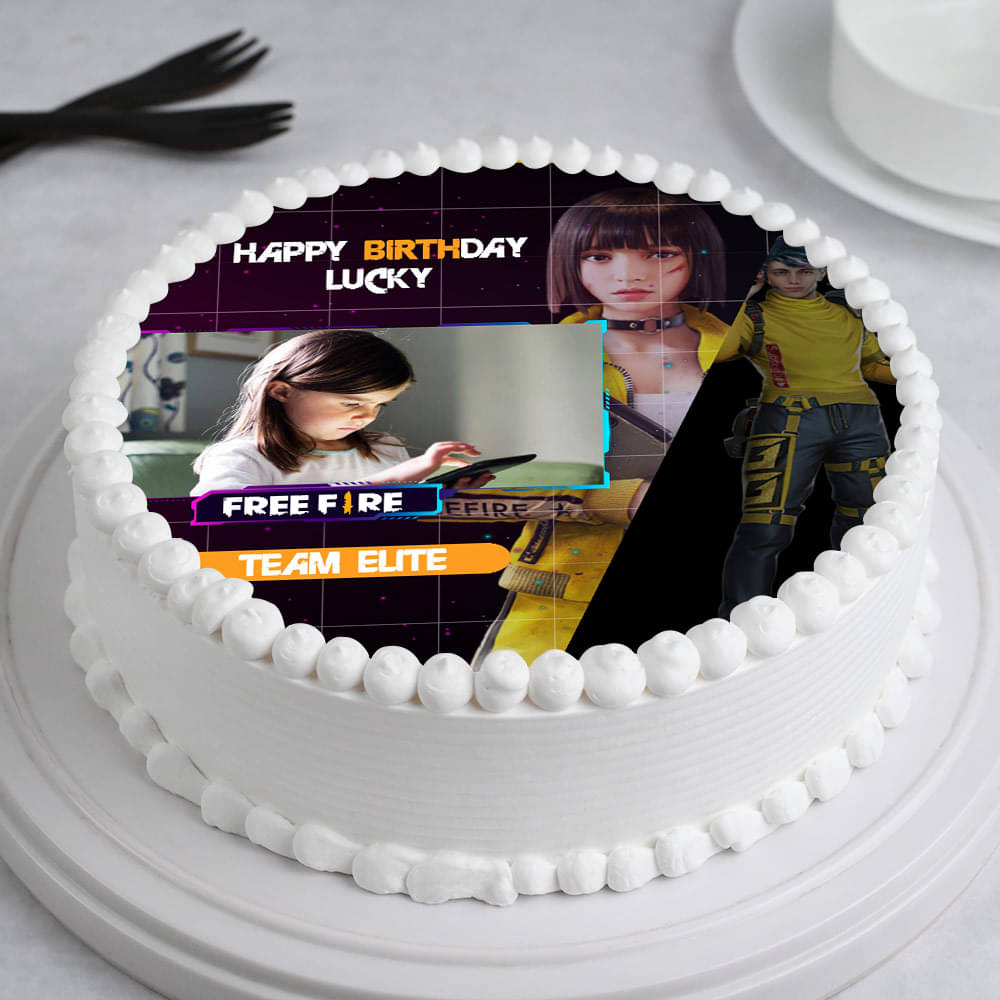 Free Fire Theme Cakes | Cake for Mobile Gamers | YourKoseli Cakes