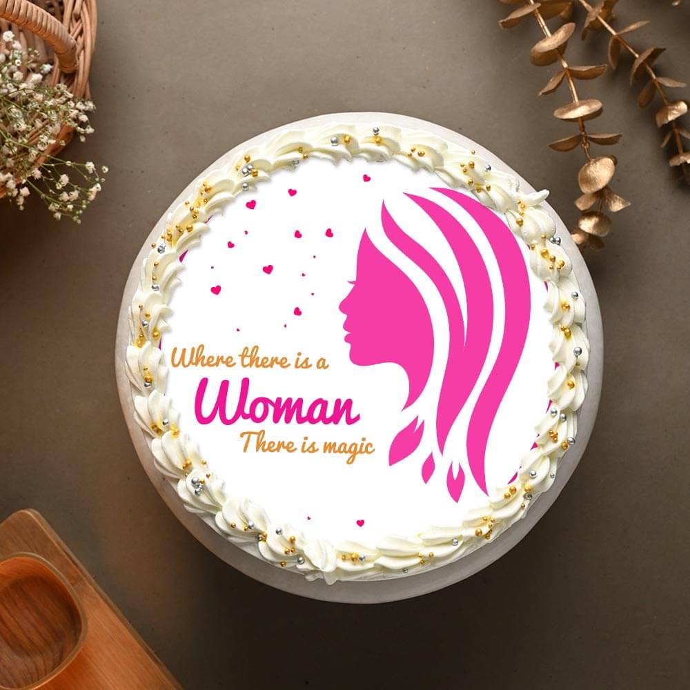 Women Magic Poster Cake