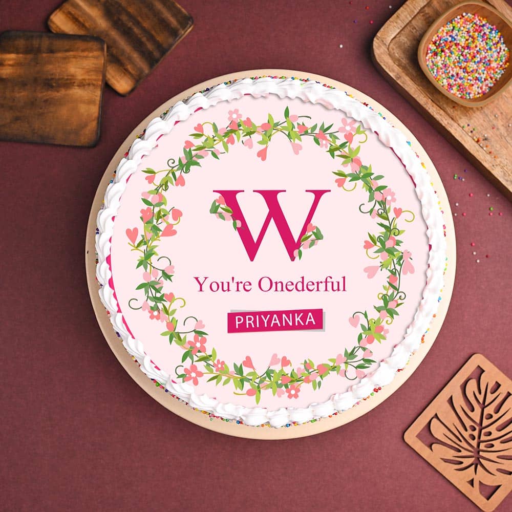 Womens Day Personalised Cake Womens Day Personalised Cake